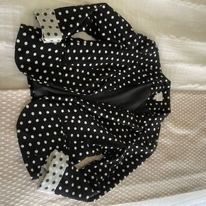 Lauren Conrad Polka Dot Blazer